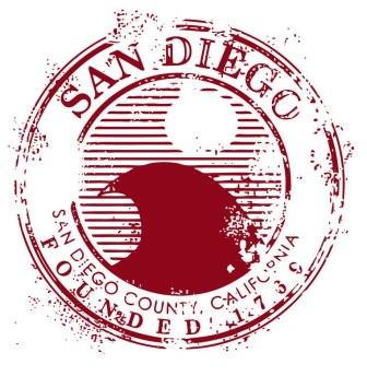 San Diego Stamp